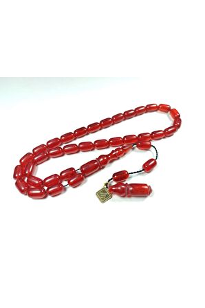 İskeçeli Cemil Usta İşi İmzalı Alman Zar Kehribar Sertifikalı No 3838