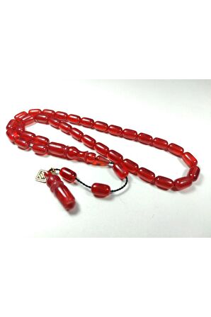 İskeçeli Cemil Usta İşi İmzalı Alman Zar Kehribar Sertifikalı No 3838