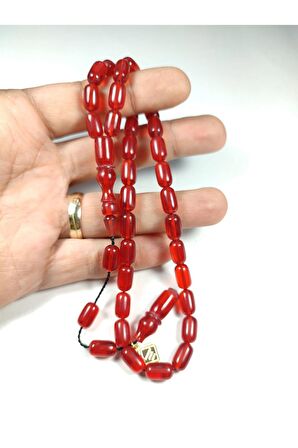 İskeçeli Cemil Usta İşi İmzalı Alman Zar Kehribar Sertifikalı No 3838