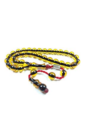 Mahmut Zeyzun Usta İmzalı (İmzası Gümüştür) Sıkma Kehribar Sertifikalı No 3679