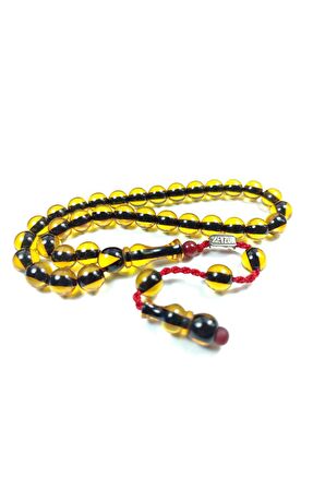 Mahmut Zeyzun Usta İmzalı (İmzası Gümüştür) Sıkma Kehribar Sertifikalı No 3679