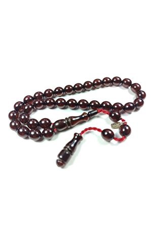 Muhammed Dabbas Usta İmzalı (İmzası Gümüştür) Sıkma Kehribar Sertifikalı 3745