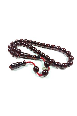 Muhammed Dabbas Usta İmzalı (İmzası Gümüştür) Sıkma Kehribar Sertifikalı 3745