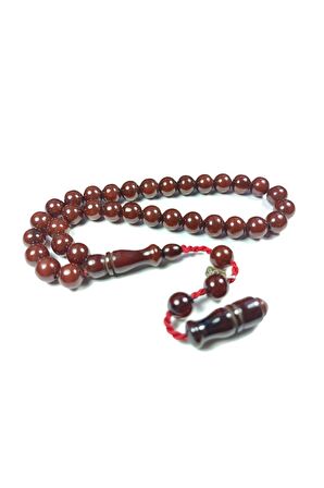 Muhammed Dabbas Usta İmzalı (İmzası Gümüştür) Sıkma Kehribar Sertifikalı 3727