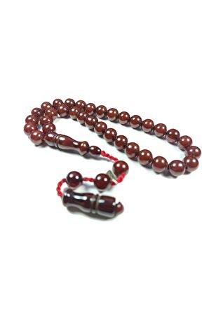 Muhammed Dabbas Usta İmzalı (İmzası Gümüştür) Sıkma Kehribar Sertifikalı 3727