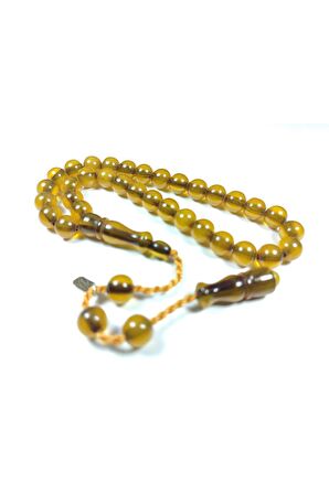 Muhammed Dabbas Usta İmzalı (İmzası Gümüştür) Sıkma Kehribar Sertifikalı 3726