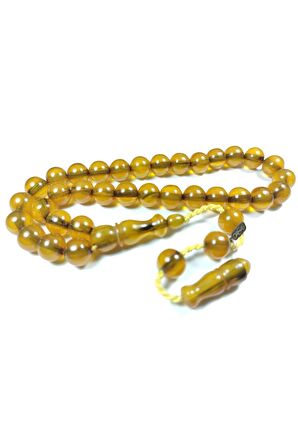 Muhammed Dabbas Usta İmzalı (İmzası Gümüştür) Sıkma Kehribar Sertifikalı 3723