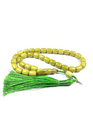 Ebu Zeyn Usta İmzalı Mühürlü Sıkma Kehribar Sertifikalı No 3703