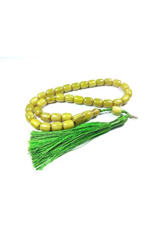 Ebu Zeyn Usta İmzalı Mühürlü Sıkma Kehribar Sertifikalı No 3703