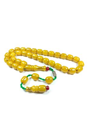 Mahmut Zeyzun Usta İmzalı (İmzası Gümüştür) Sıkma Kehribar Sertifikalı No 3681