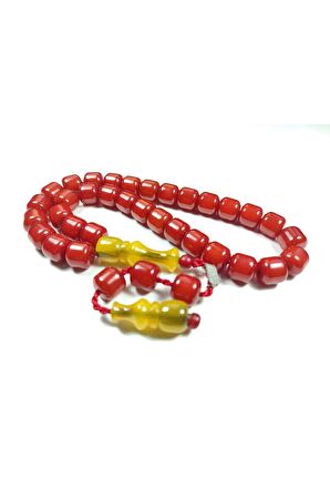 Mahmut Zeyzun Usta İmzalı (İmzası Gümüştür) Sıkma Kehribar Sertifikalı No 3666