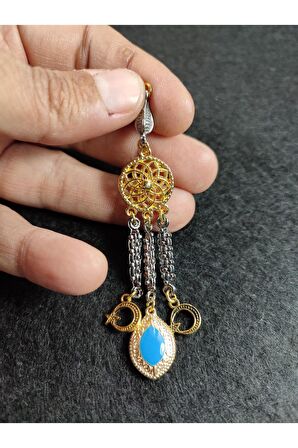 Alman Gümüş Tesbih Püskülü