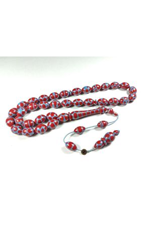 Fatih Erbabacan Usta İşi İmzalı Kertenkele Model Firuze Sertifikalı Tesbih 3606