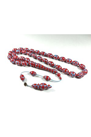 Fatih Erbabacan Usta İşi İmzalı Kertenkele Model Firuze Sertifikalı Tesbih 3606