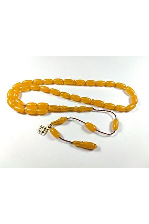 Hakan Kaya Usta İşi İmzalı Sıkma Kehribar Sertifikalı 3596