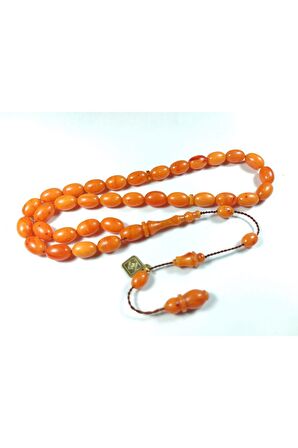 Hakan Kaya Usta İşi İmzalı Sıkma Kehribar Sertifikalı 3555