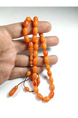 Hakan Kaya Usta İşi İmzalı Sıkma Kehribar Sertifikalı 3555