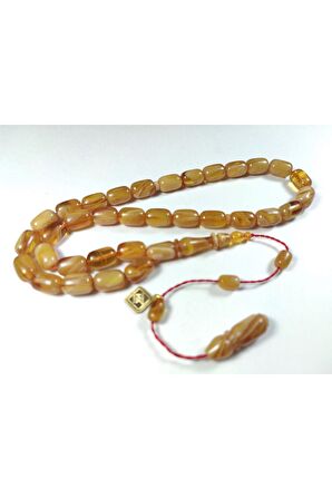 Hakan Kaya Usta İşi İmzalı Mühürlü Sıkma KehribarSertifikalı 3542