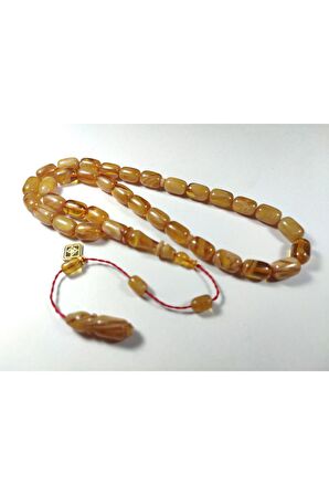 Hakan Kaya Usta İşi İmzalı Mühürlü Sıkma KehribarSertifikalı 3542