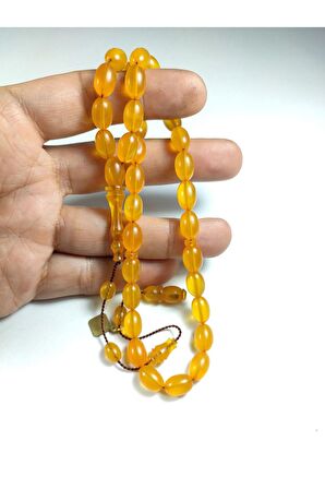 Hakan Kaya Usta İşi İmzalı Alman Zar Kehribar Sertifikalı 3541