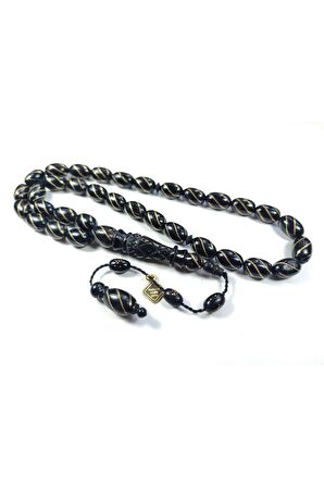 İskeçeli Cemil Usta İşi İmzalı 925 Ayar Gümüş Çakım Kuka Sertifikalı 3475