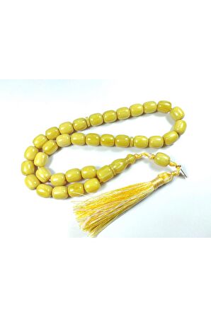 Ebu Zeyn Usta Işi Imzalı Mühürlü Sıkma Kehribar Sertifikalı No 3359