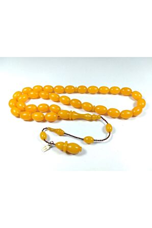 Ayhan Turan Usta Işi Imzalı 0.6 Mm Şeffaf Delim Sıkma Kehribar Sertifikalı No 3271