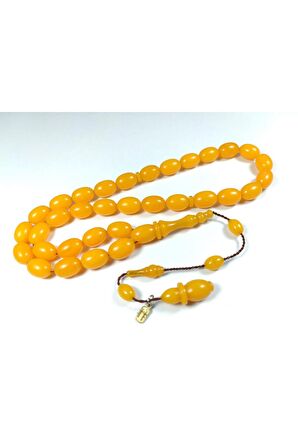 Ayhan Turan Usta Işi Imzalı 0.6 Mm Şeffaf Delim Sıkma Kehribar Sertifikalı No 3271