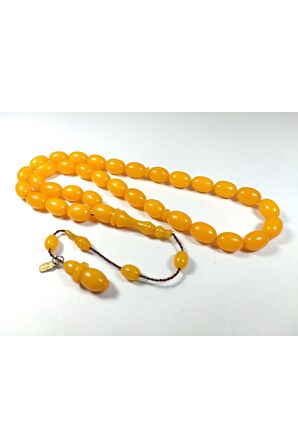 Ayhan Turan Usta Işi Imzalı 0.6 Mm Şeffaf Delim Sıkma Kehribar Sertifikalı No 3271