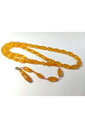 Ayhan Turan Usta Işi Imzalı 0.6 Mm Şeffaf Delim Sıkma Kehribar Sertifikalı No 3243