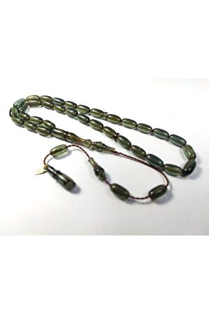 Ayhan Turan Usta Işi Imzalı 0.6 Mm Şeffaf Delim Sıkma Kehribar Sertifikalı