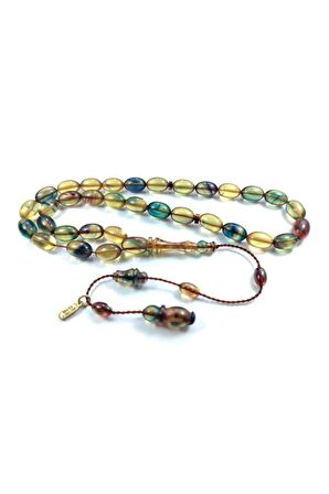 Mesut Elma Usta Işi Imzalı Mühürlü Rengin Zirvesi Katalin Sertifikalı 3145