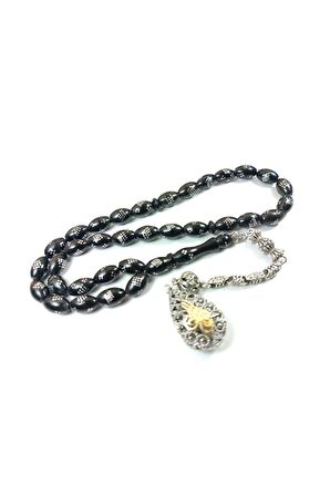 Alman Gümüş Püskül Kombinli 925 Ayar Gümüş Çakım Yusur (DENİZ MERCANI) Sertifikalı