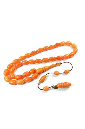 Ayhan Turan Usta Işi Imzalı Mühürlü Rengin Zirvesi Sıkma Kehribar Sertifikalı 3155