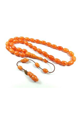 Ayhan Turan Usta Işi Imzalı Mühürlü Rengin Zirvesi Sıkma Kehribar Sertifikalı 3155