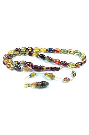 Junaid Hasan Usta Işi Imzalı Mühürlü Sıkma Kehribar Sertifikalı