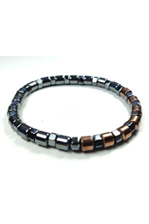 Hematit Kombinli Bileklik Model No:470
