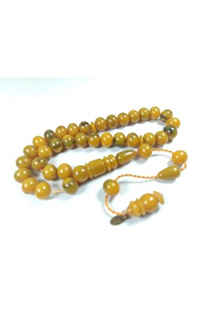 Junaid Hassan Usta Işi Imzalı Mühürlü Sıkma Kehribar Sertifikalı No 2777