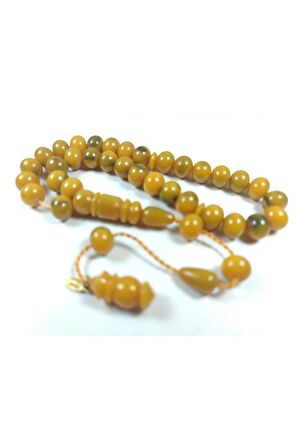 Junaid Hassan Usta Işi Imzalı Mühürlü Sıkma Kehribar Sertifikalı No 2777