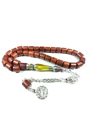 Alman Gümüş Püskül Ve Nakkaş Imameli Kombinli Kan Ağacı Sertifikalı