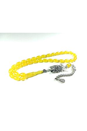 Alman Gümüş Püskül Kombinli 0.6 Delim Sıkma Kehribar Sertifikalı 3645