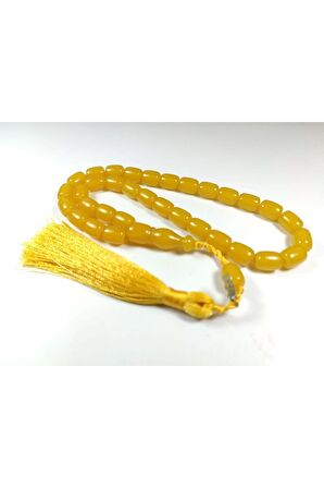 Ebu Zeyn Usta Işi Imzalı Mühürlü Sıkma Kehribar Sertifikalı No 2642