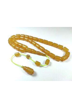 Mesut Elma Usta Işi Imzalı Mühürlü Sıkma Kehribar Sertifikalı No 2623