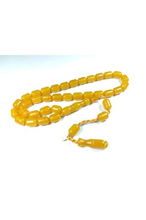 Junaid Hassan Usta Işi Imzalı Mühürlü Sıkma Kehribar Sertifikalı 2494