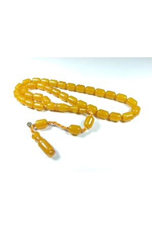 Junaid Hassan Usta Işi Imzalı Mühürlü Sıkma Kehribar Sertifikalı 2494