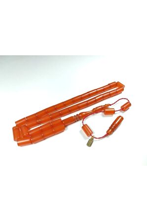 Mehmet Mercan Usta Işi Imzalı Mühürlü Sıkma Kehribar Sertifikalı 2492