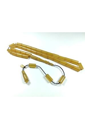 Mehmet Mercan Usta Işi Imzalı Mühürlü Sıkma Kehribar Sertifikalı 2483