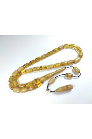 Erkan Çubukçu Usta Işi Imzalı Mühürlü Sıkma Kehribar Sertifikalı 2399