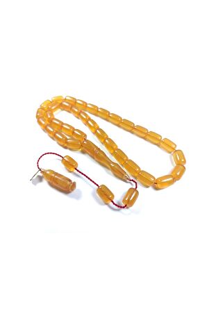 Muhammed Tacir Usta Işi Imzalı Mühürlü Sertifikalı Zar Kehribar