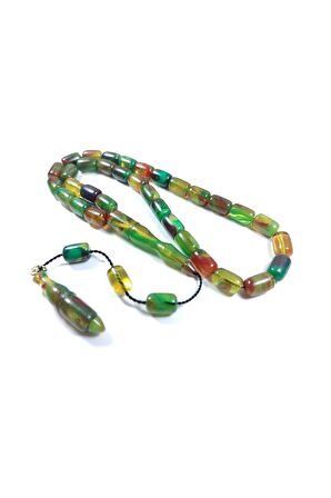 Erkan Çubukçu Usta Işi Imzalı Mühürlü Sertifikalı Sıkma Kehribar